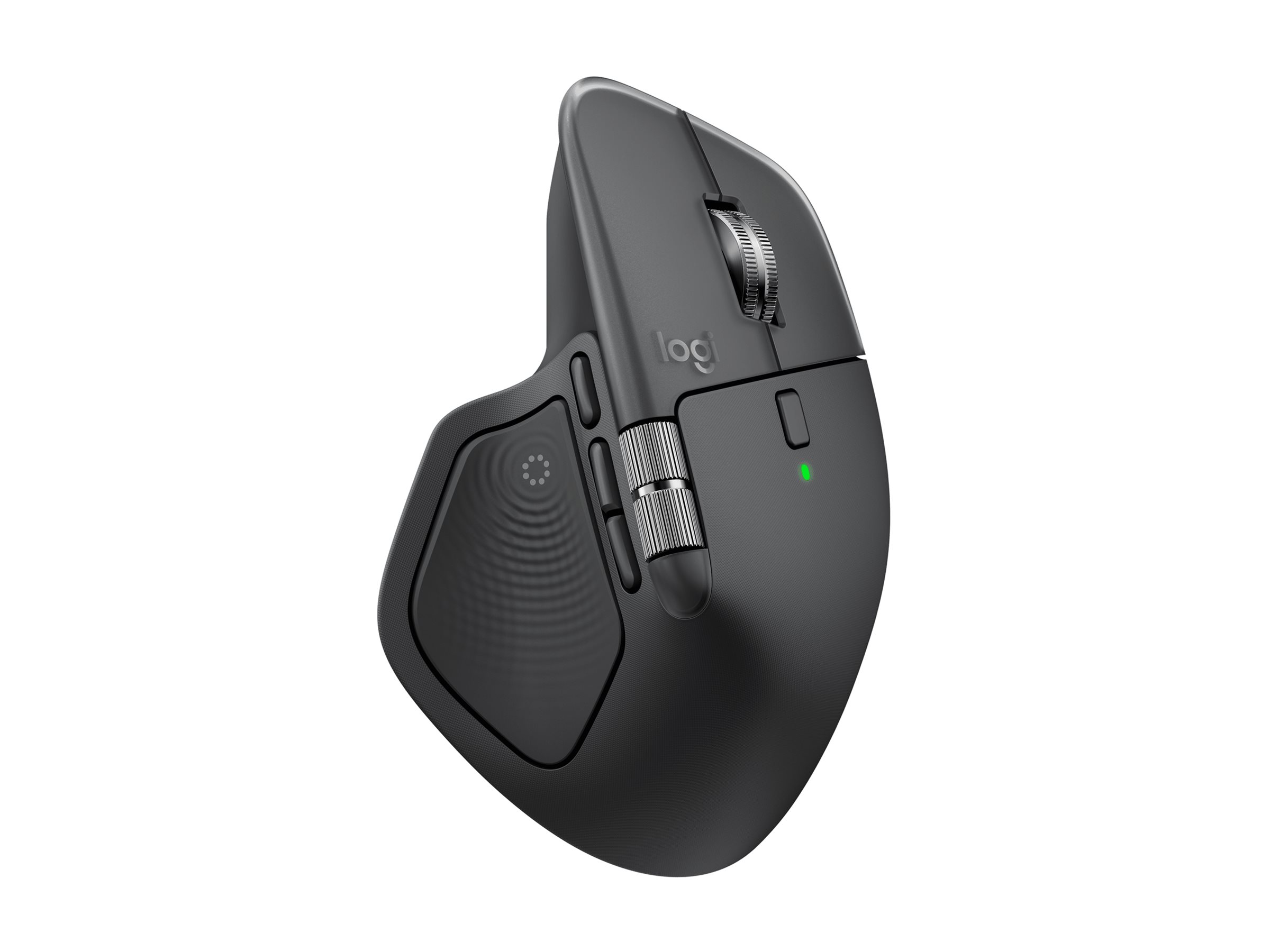 Logitech MX Master 4 - Maus - 8 Tasten - kabellos - Bluetooth, 2.4 GHz - kabelloser Empfänger (USB)