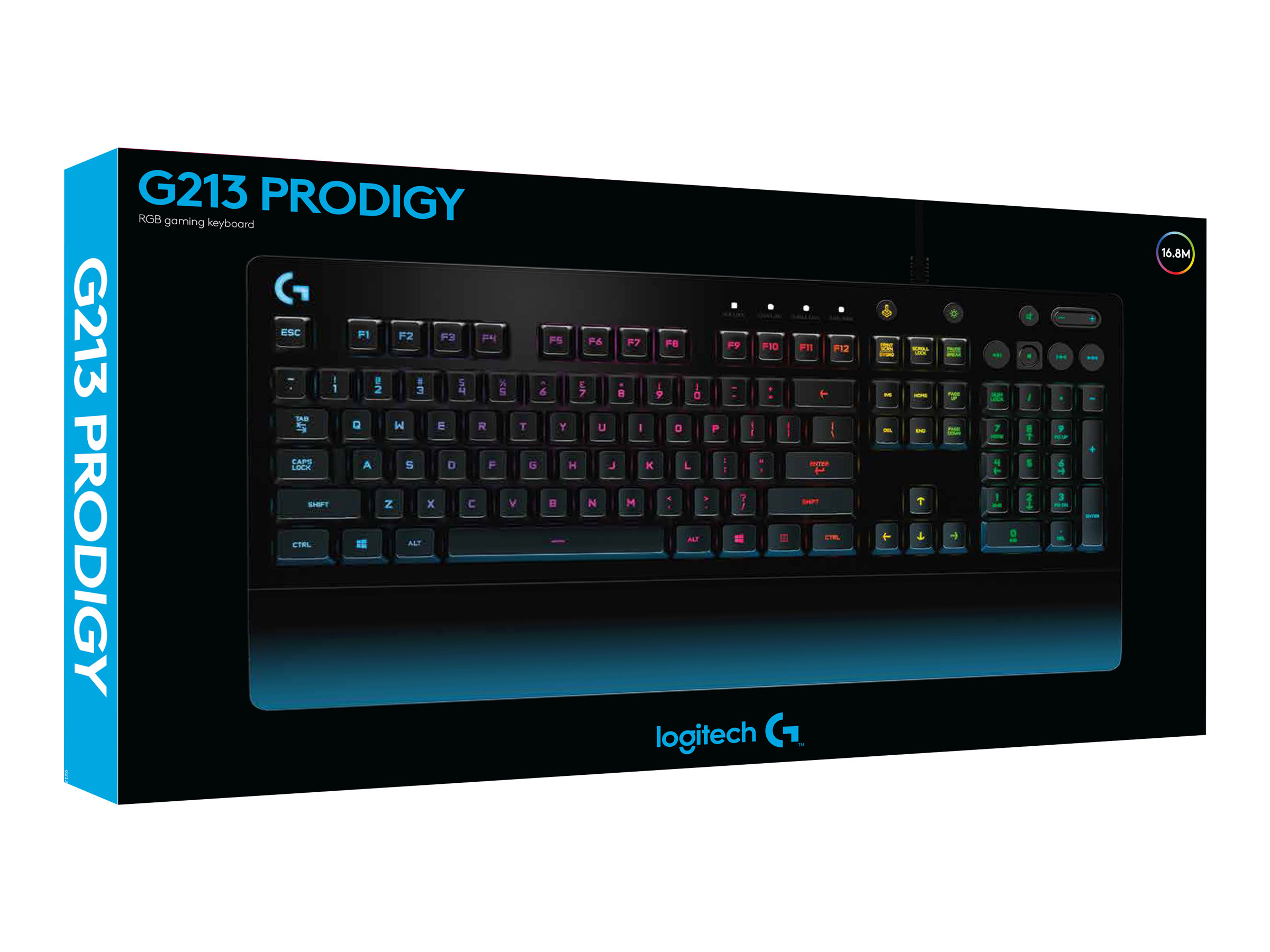 Logitech Prodigy G213 - Tastatur - mit LED-Anzeige