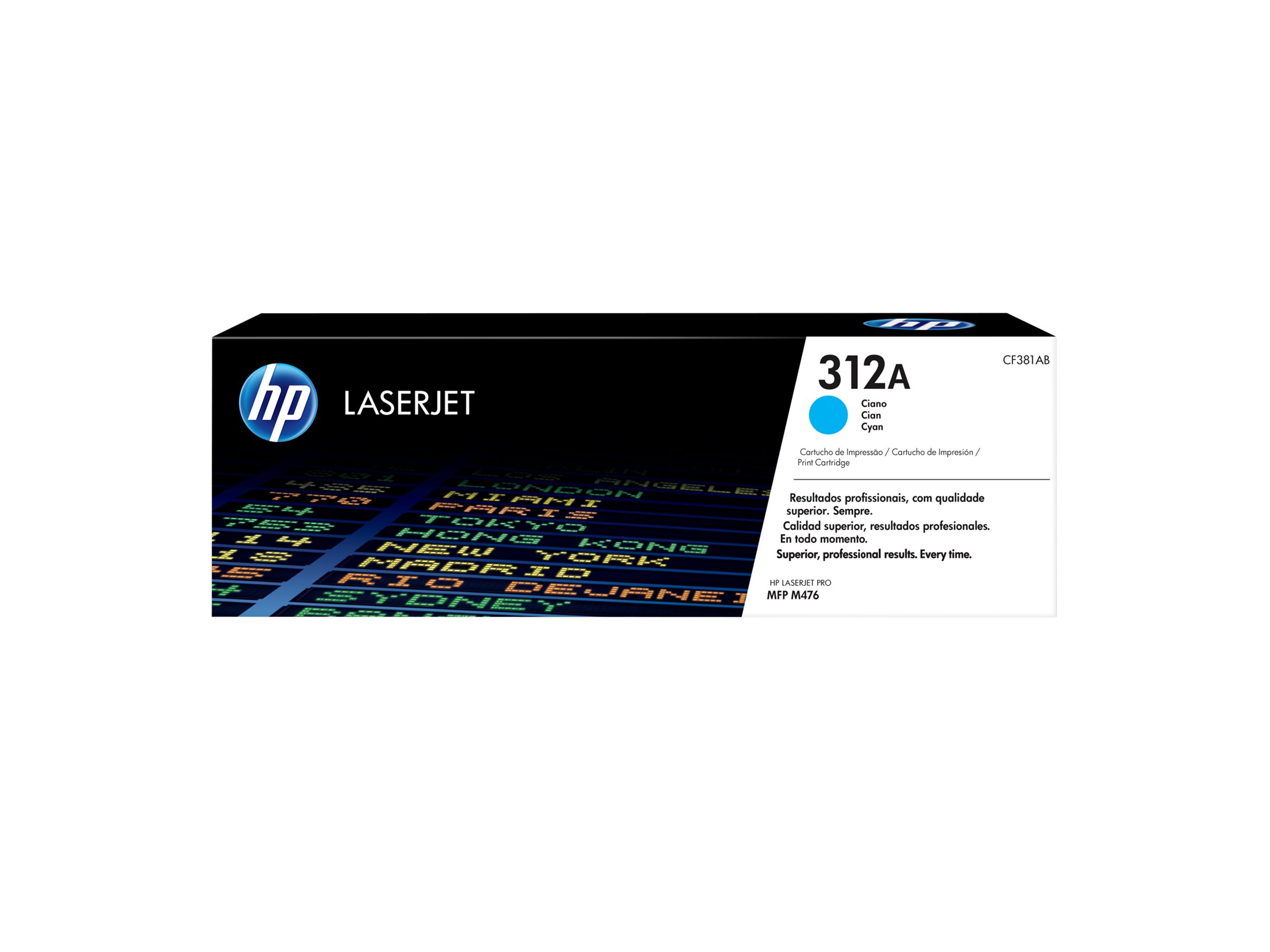 HP 312A - Cyan - original - LaserJet - Tonerpatrone (CF381A)