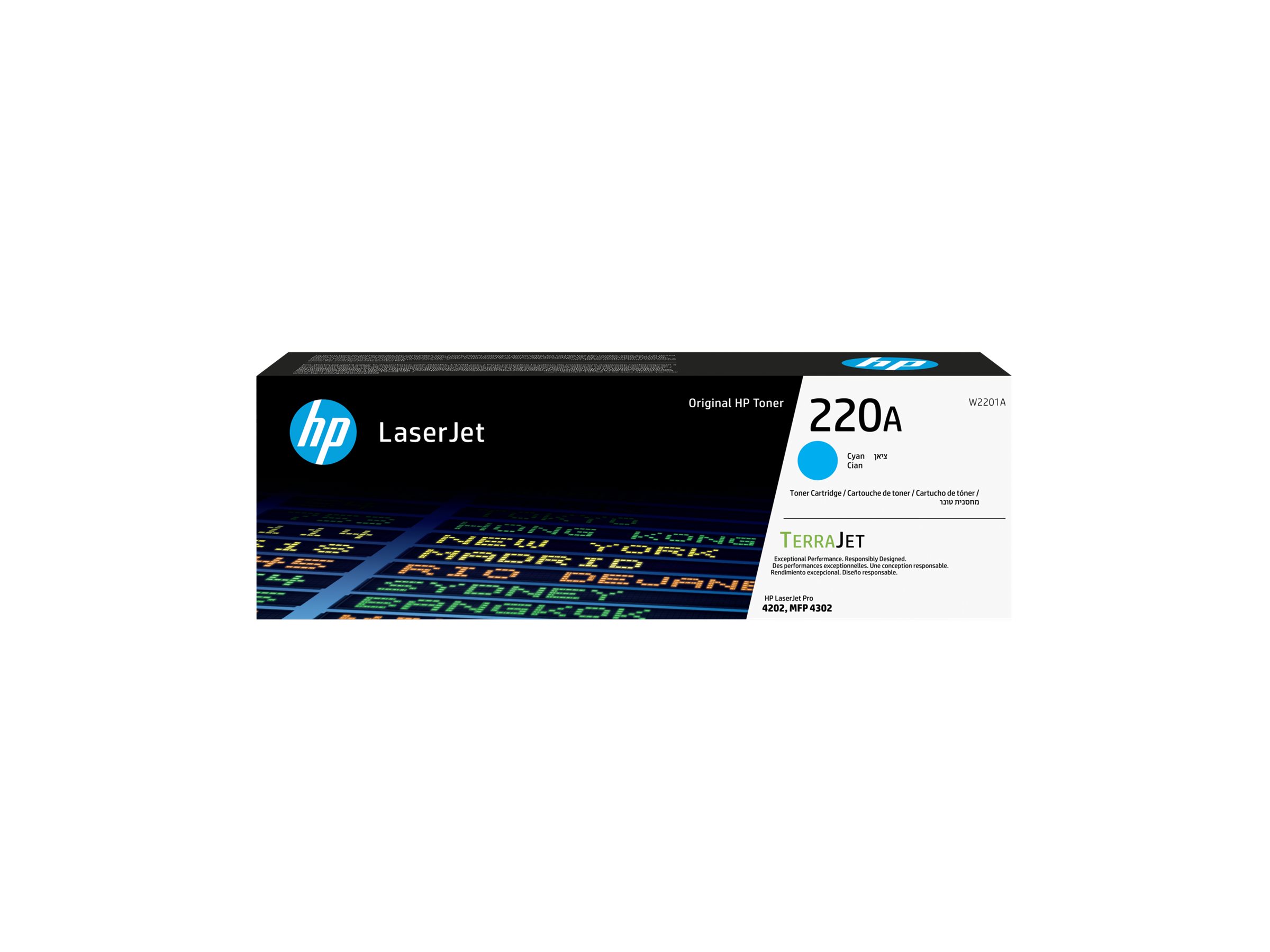 HP 220A - Cyan - original - LaserJet - Tonerpatrone (W2201A)