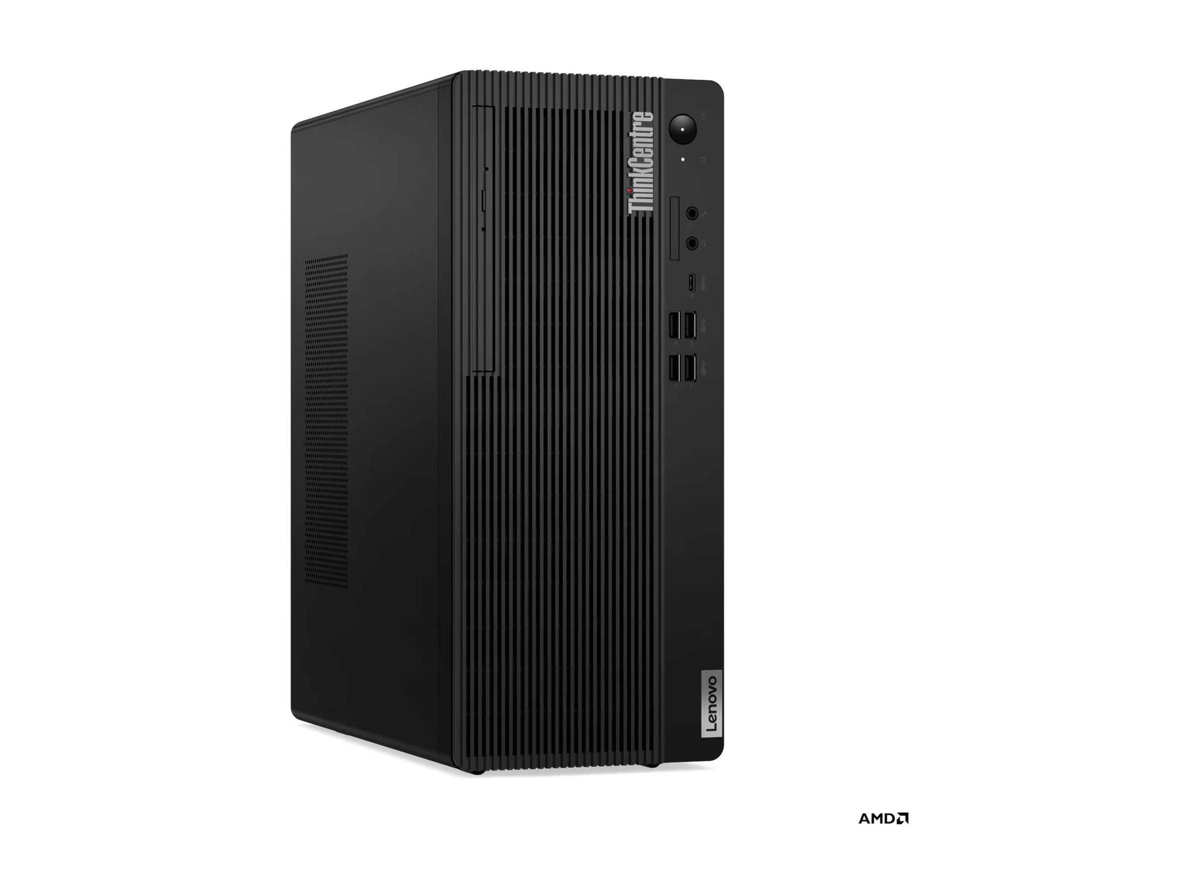Lenovo ThinkCentre M75t Gen 5 12X9 - Tower - Ryzen 5 8500G / 3.5 GHz - RAM 16 GB - SSD 512 GB - TCG Opal Encryption 2, NVMe - Radeon 740M - 1GbE, Wi-Fi 6E, Bluetooth 5.3 - WLAN: 802.11a/b/g/n/ac/ax (Wi-Fi 6E)