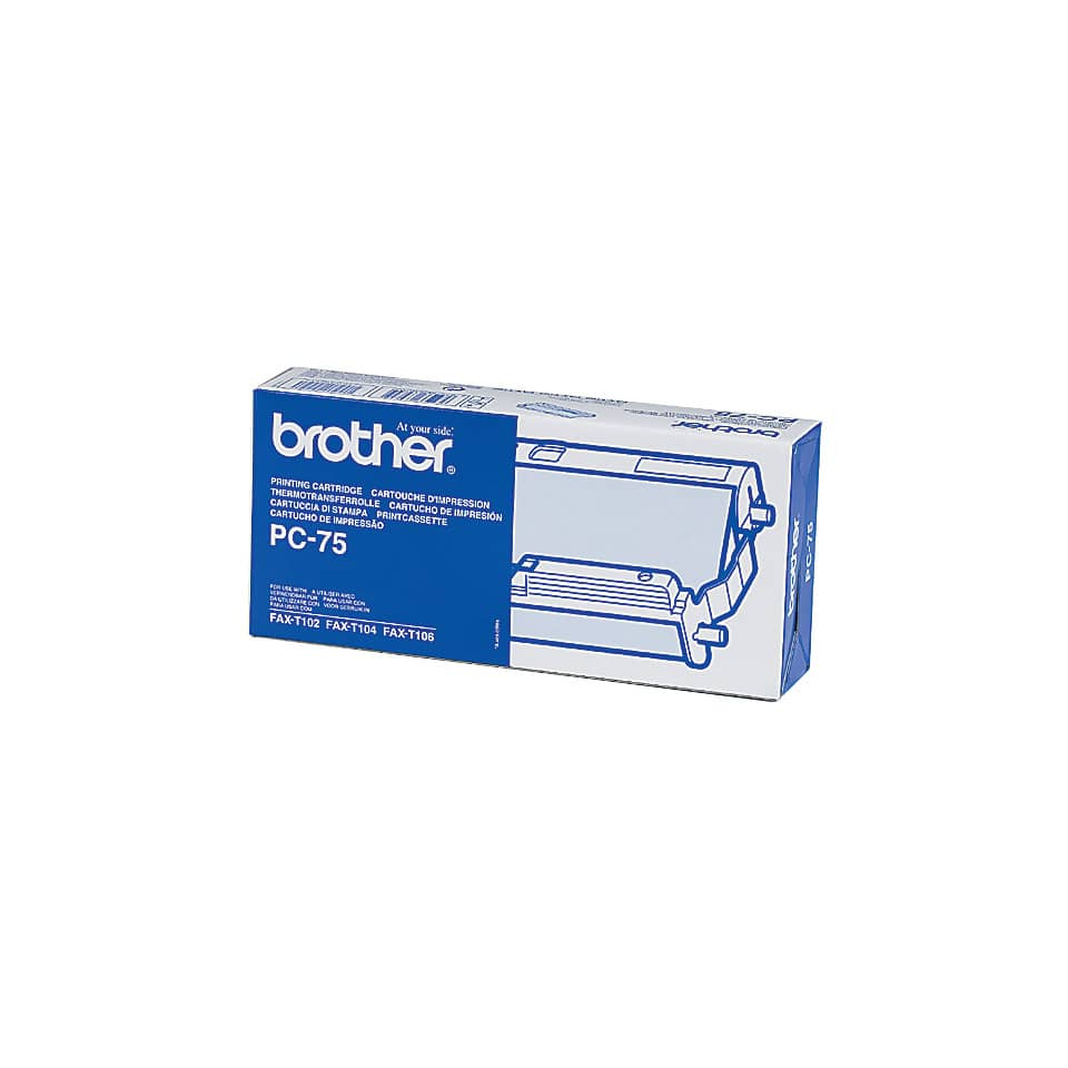 Original Brother Thermo-Transfer-Rolle mit Kassette (PC-75)