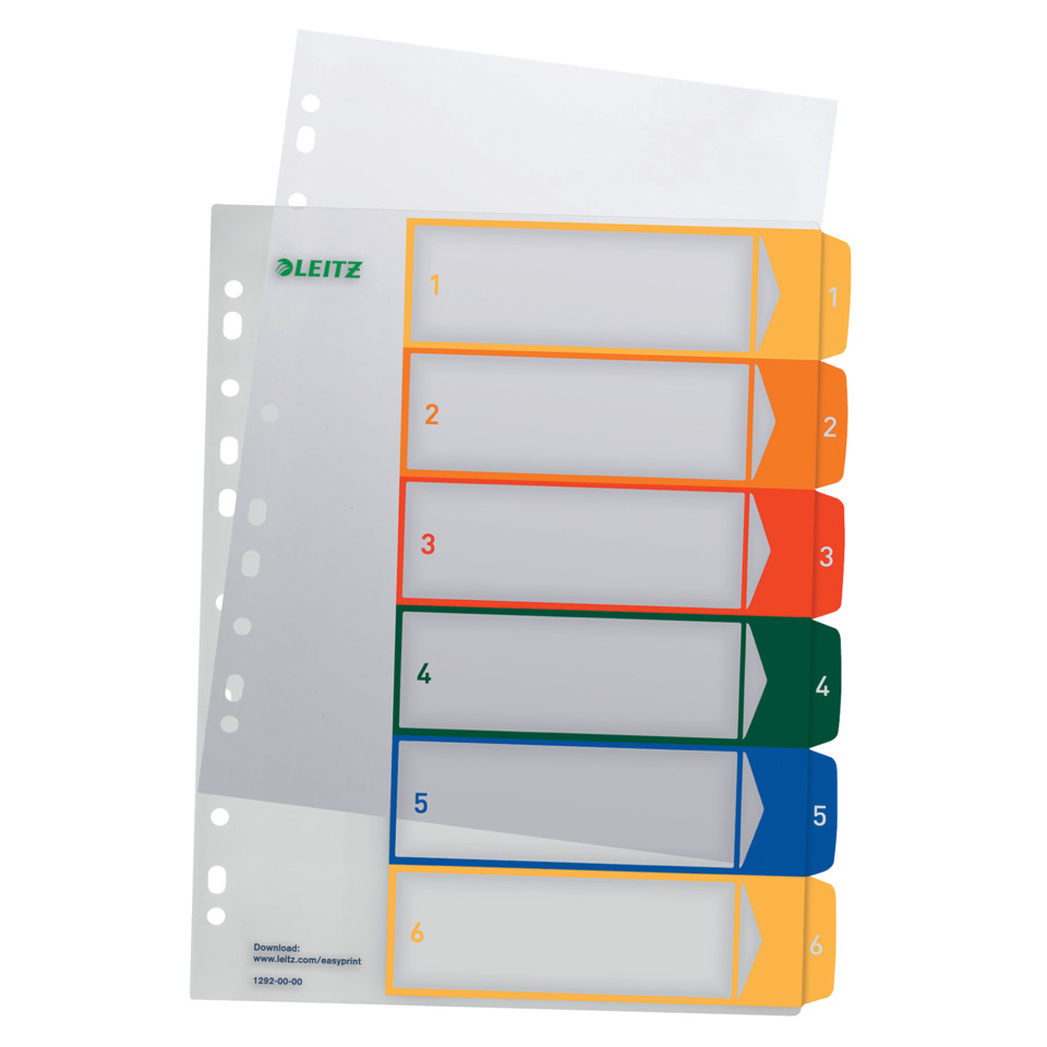 LEITZ 1292-00-00 Plastik überbr.