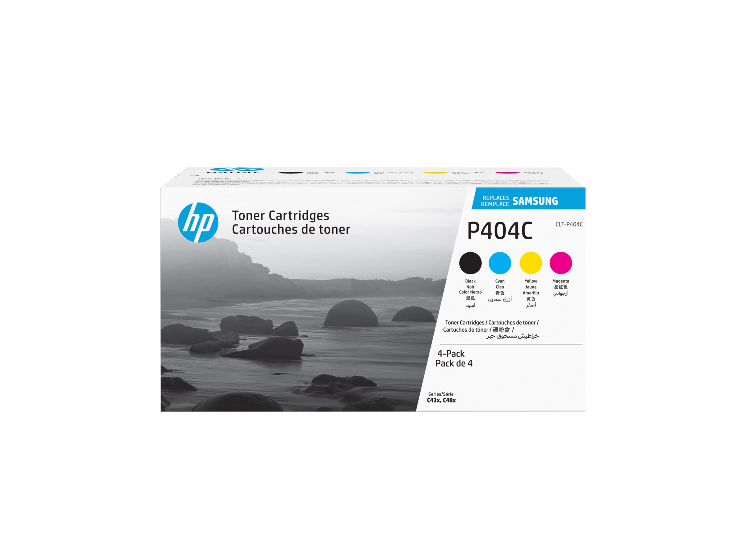 HP CLT-P404C - 4er-Pack - Schwarz, Gelb, Cyan, Magenta - original - Tonerpatrone (SU365A)