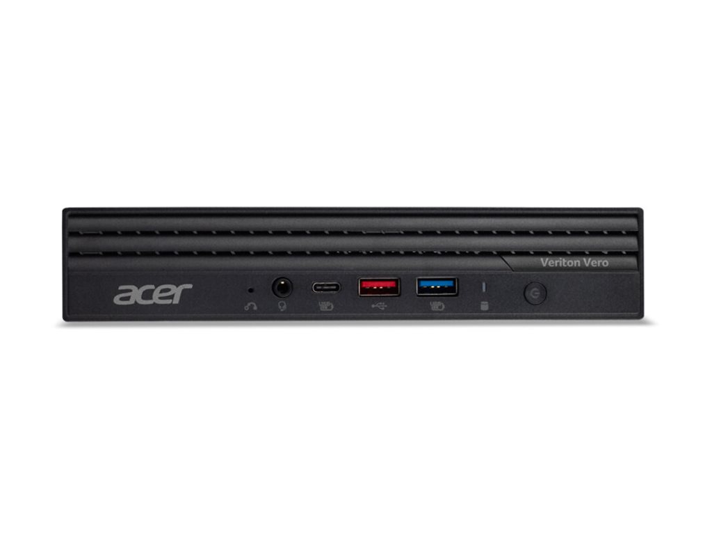 Acer Veriton Vero N4 VVN4720GT - Mini-PC - Core i5 i5-14400T / 1.5 GHz - RAM 16 GB - SSD 512 GB - UHD Graphics 730 - 1GbE, Wi-Fi 6E, Bluetooth 5.3 - WLAN: 802.11a/b/g/n/ac/ax (Wi-Fi 6E)