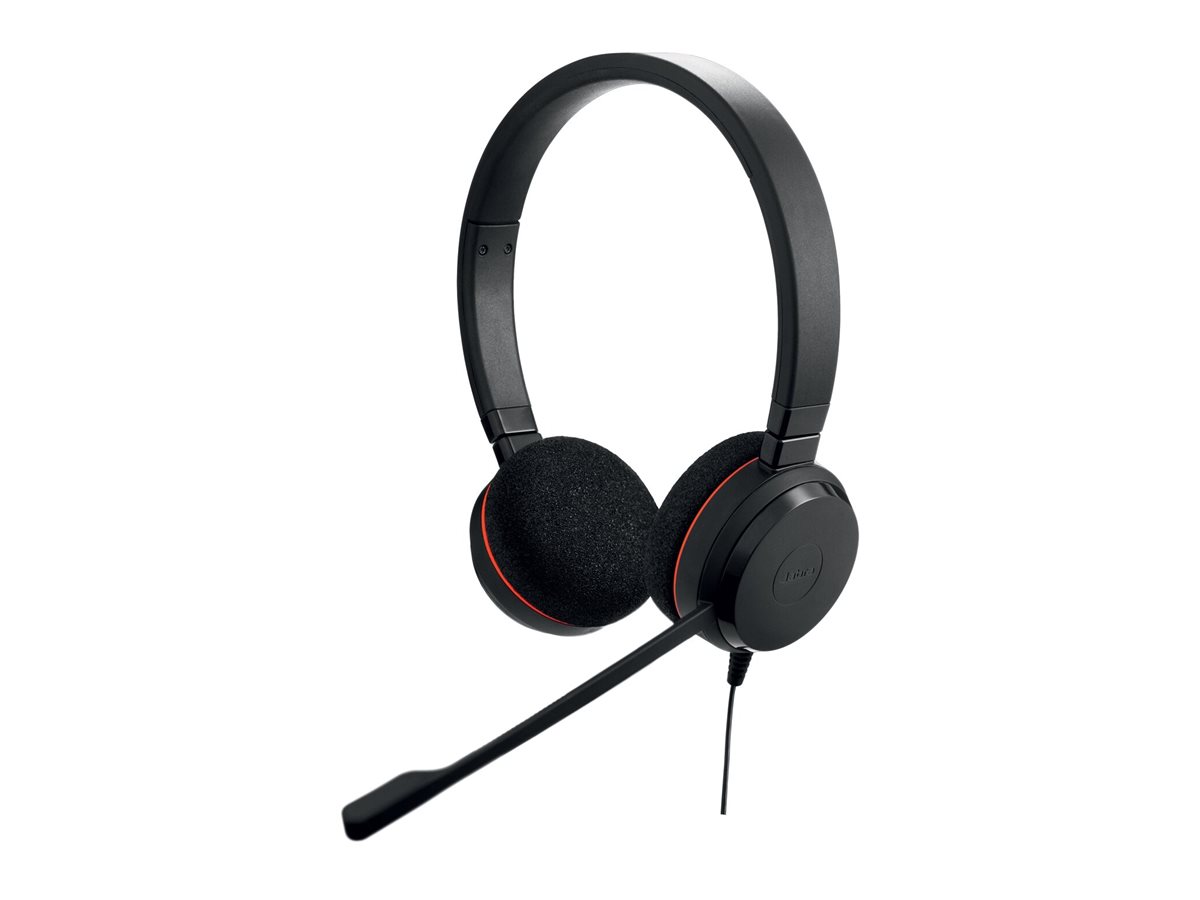 Jabra Evolve 20 MS stereo - Headset - On-Ear