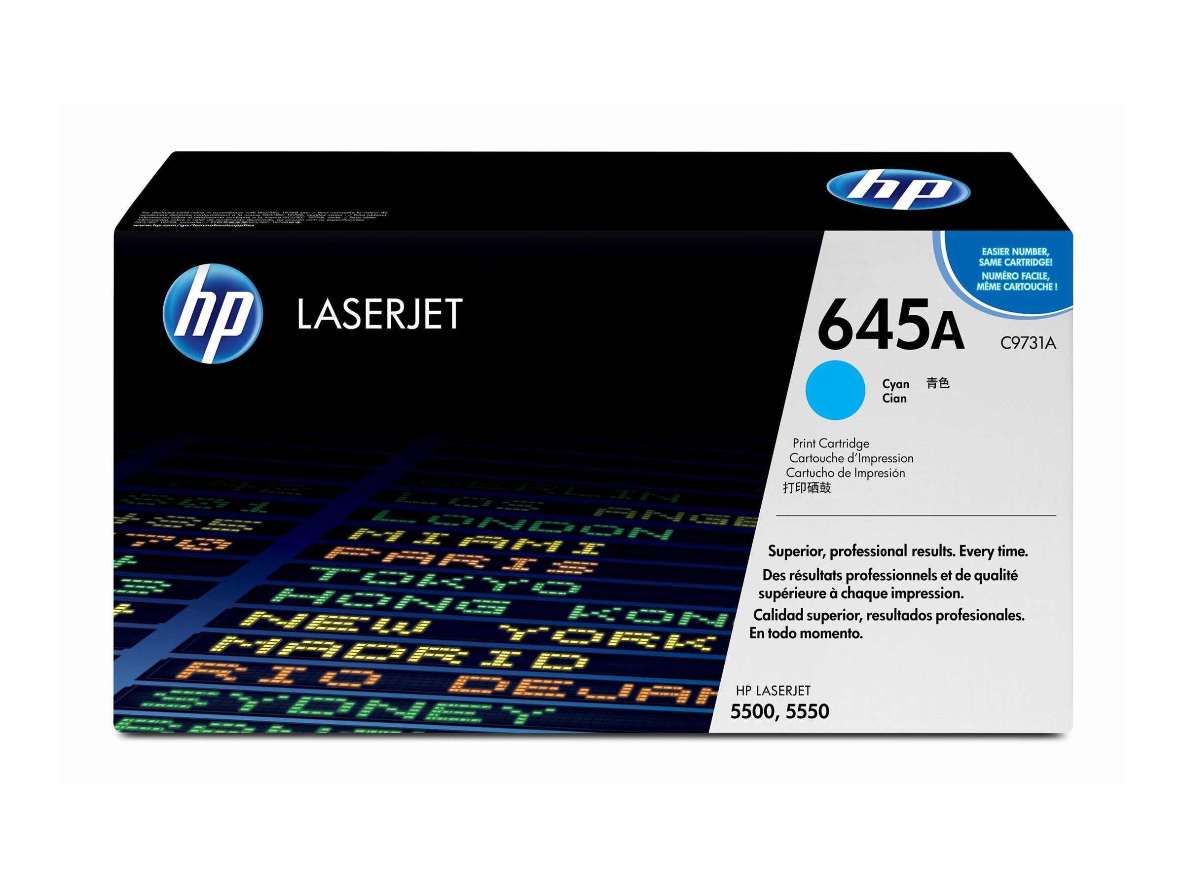 HP 645A - Cyan - original - LaserJet - Tonerpatrone (C9731A)