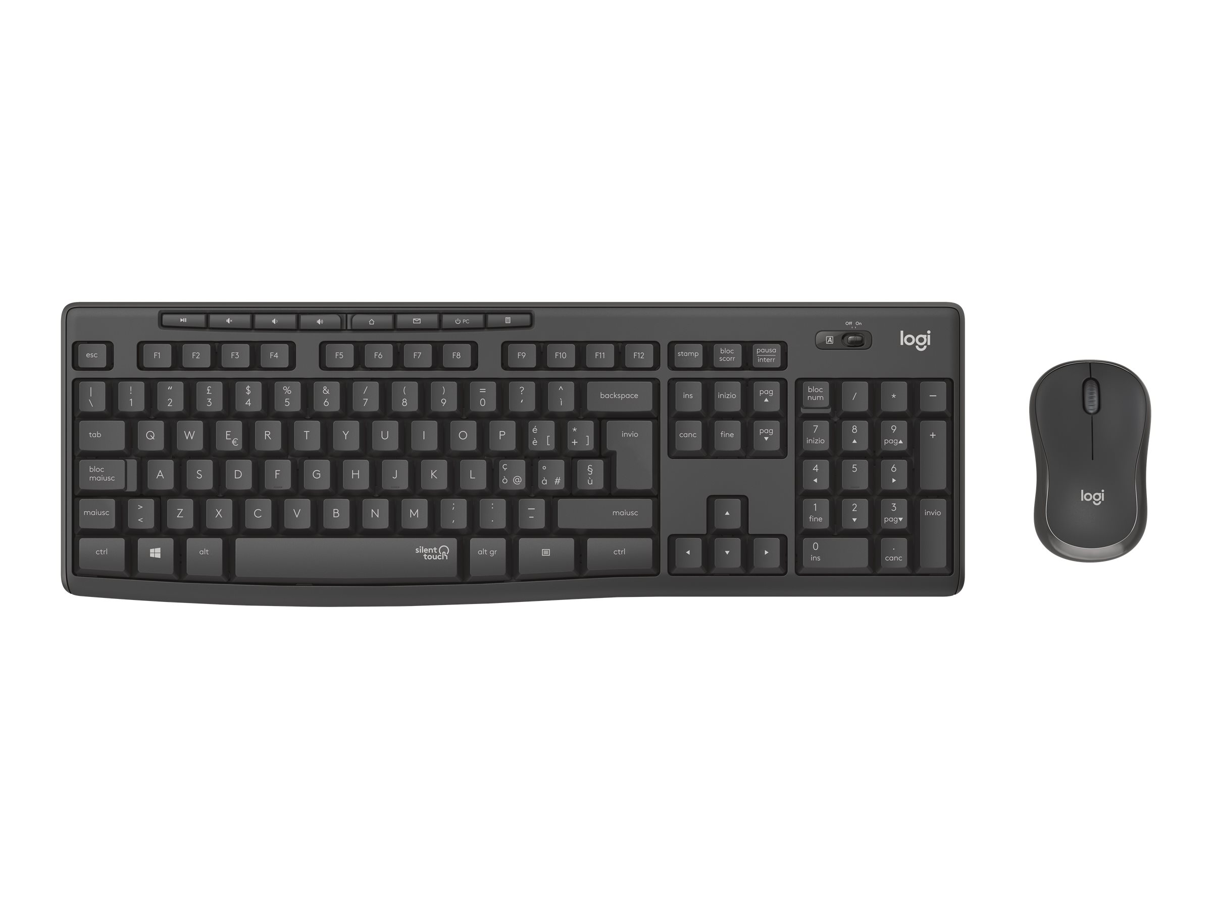 Logitech MK295 Silent - Tastatur-und-Maus-Set
