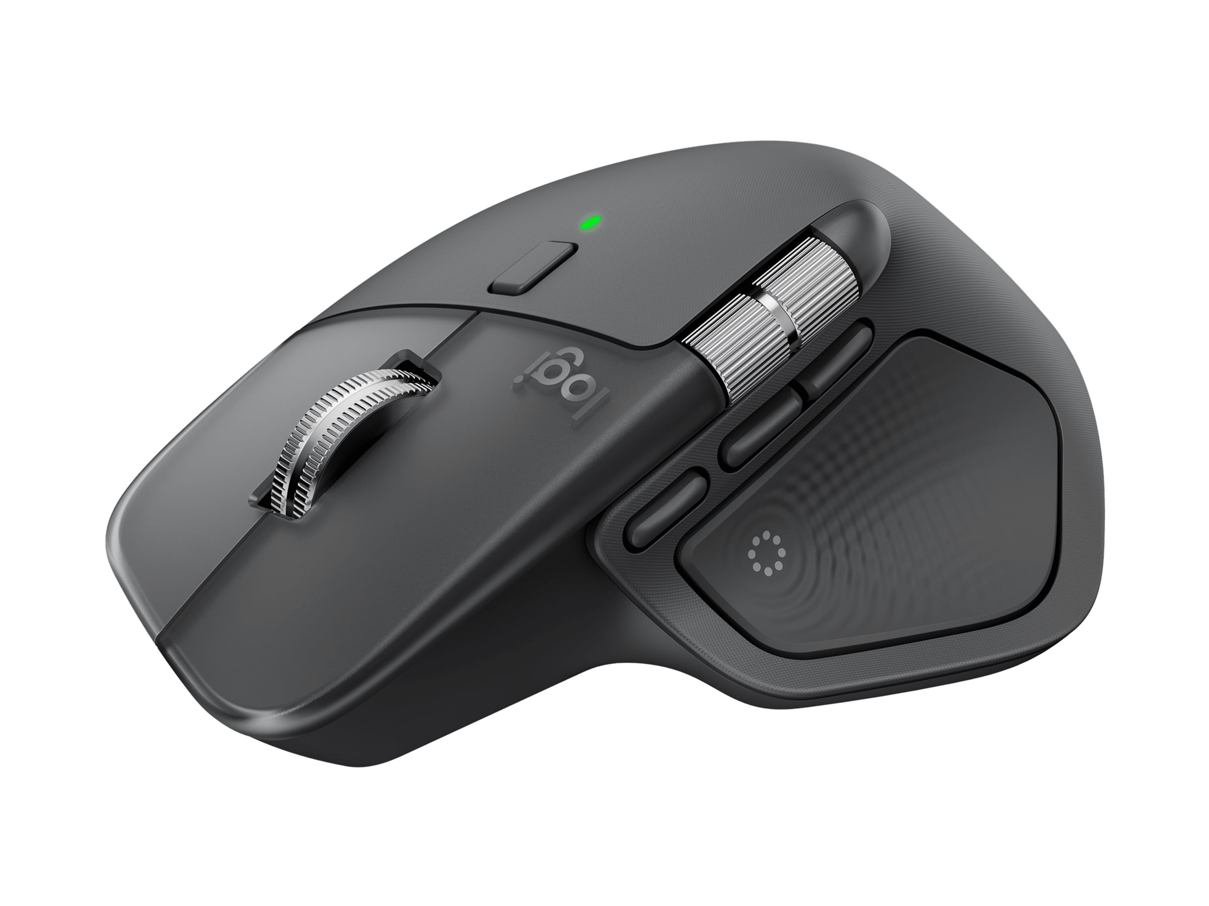 Logitech MX Master 4 - Maus - 8 Tasten - kabellos - Bluetooth, 2.4 GHz - kabelloser Empfänger (USB)