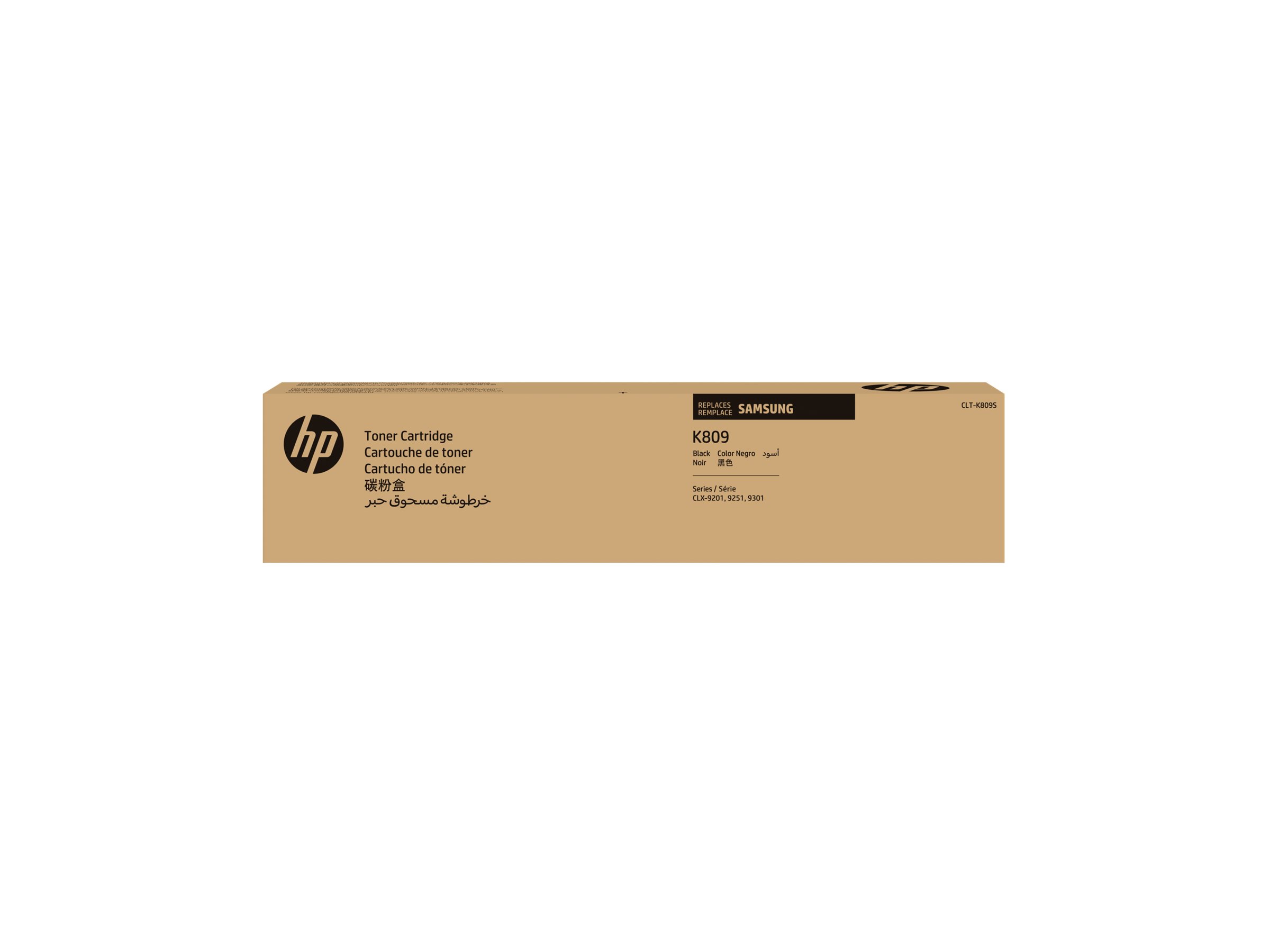 HP CLT-K809S - Schwarz - original - Tonerpatrone (SS607A)