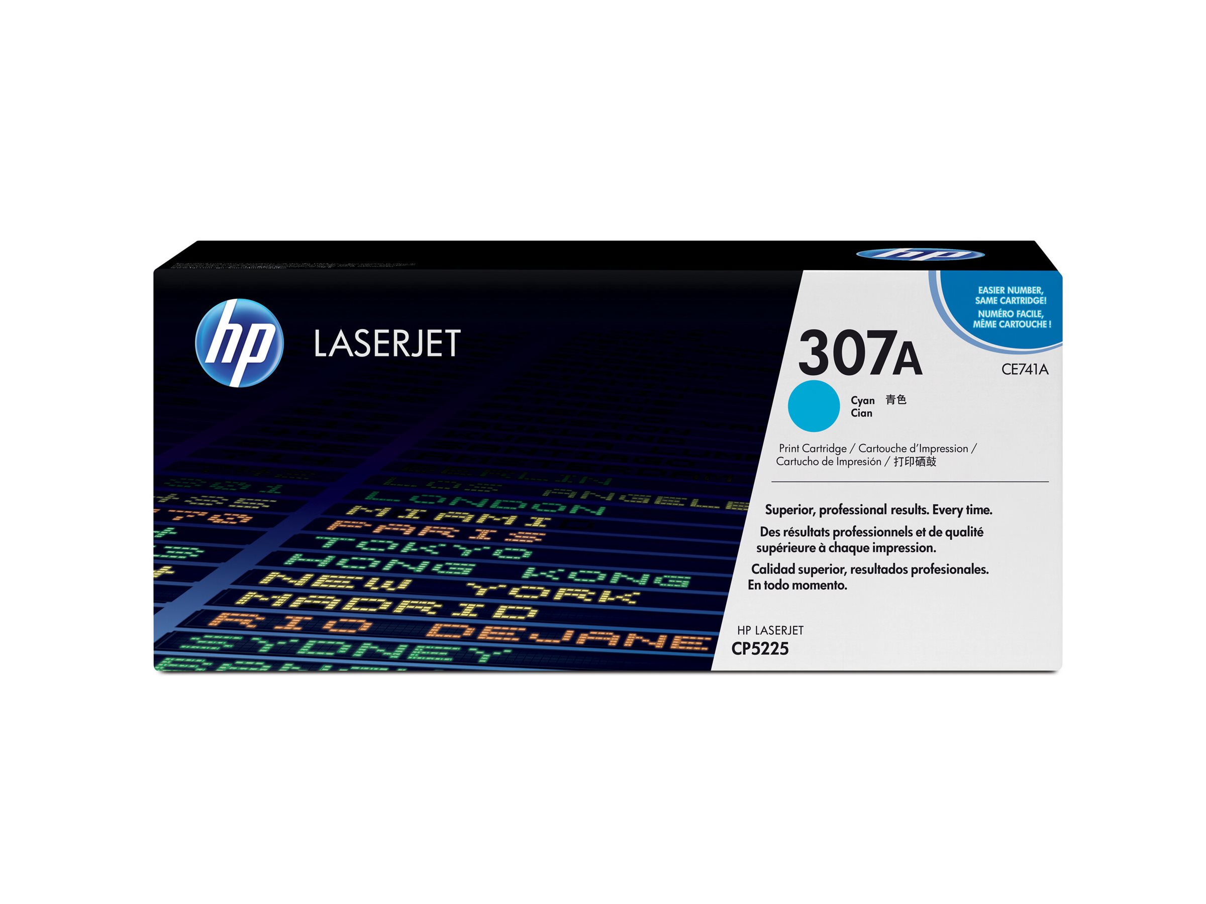 HP 307A - Cyan - original - LaserJet - Tonerpatrone (CE741A)
