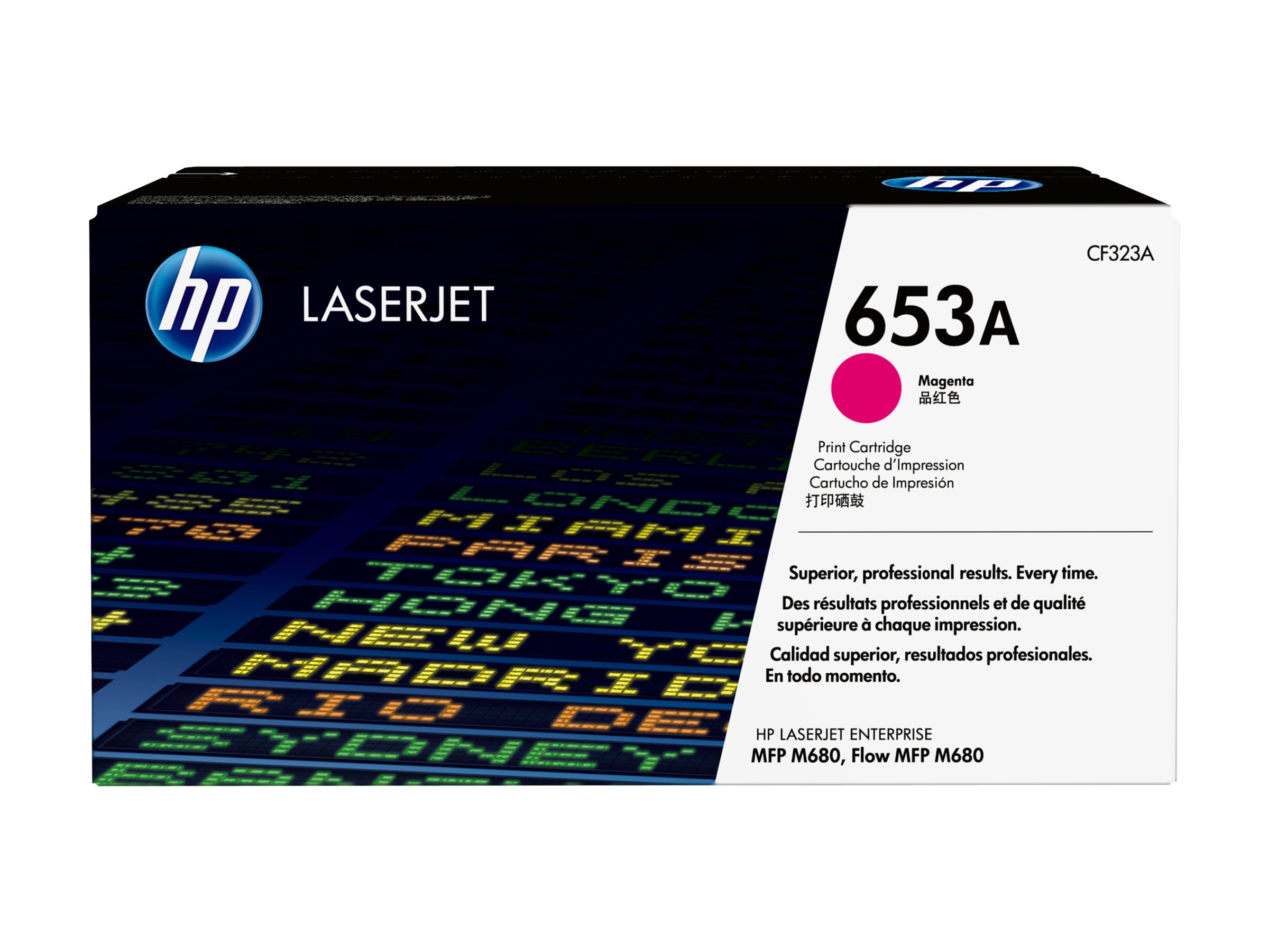 HP 653A - Magenta - original - LaserJet - Tonerpatrone (CF323A)