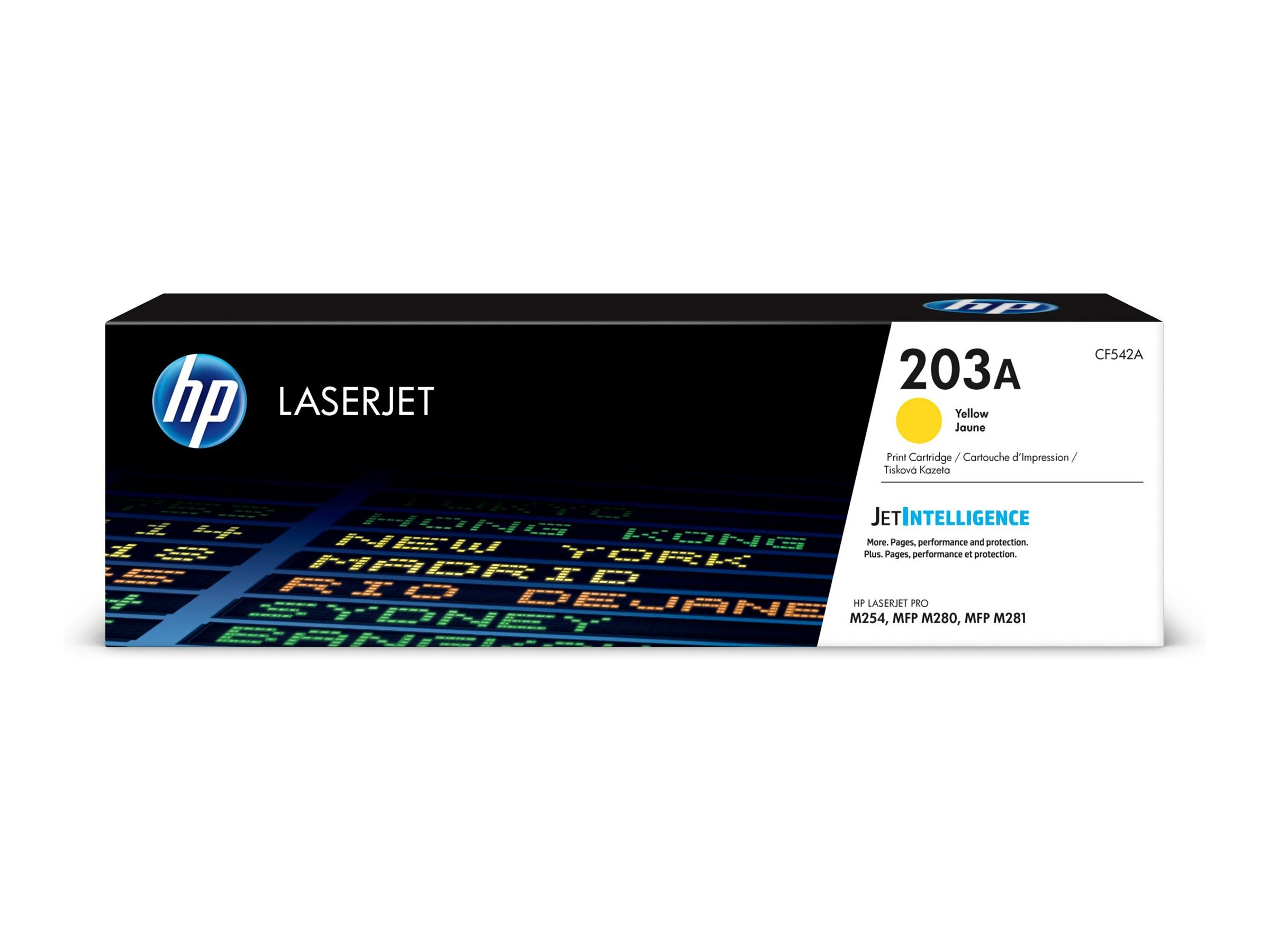 HP 203A - Gelb - original - LaserJet - Tonerpatrone (CF542A)