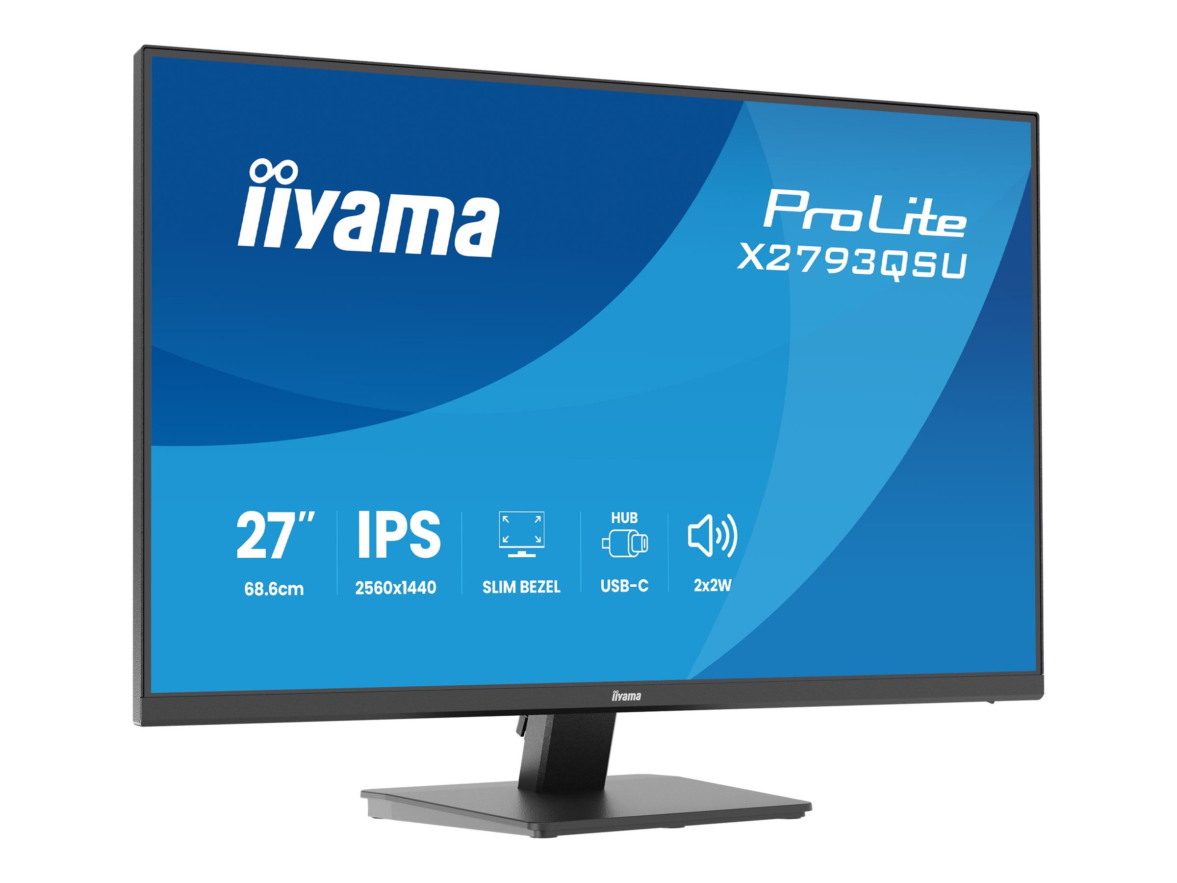 Iiyama ProLite X2793QSU-B1 - LED-Monitor - 68.6 cm (27")