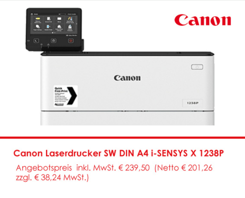 Laser Drucker von Canon i-SENSYS X 1238P II